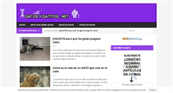 Desktop Screenshot of gatosygatitos.net